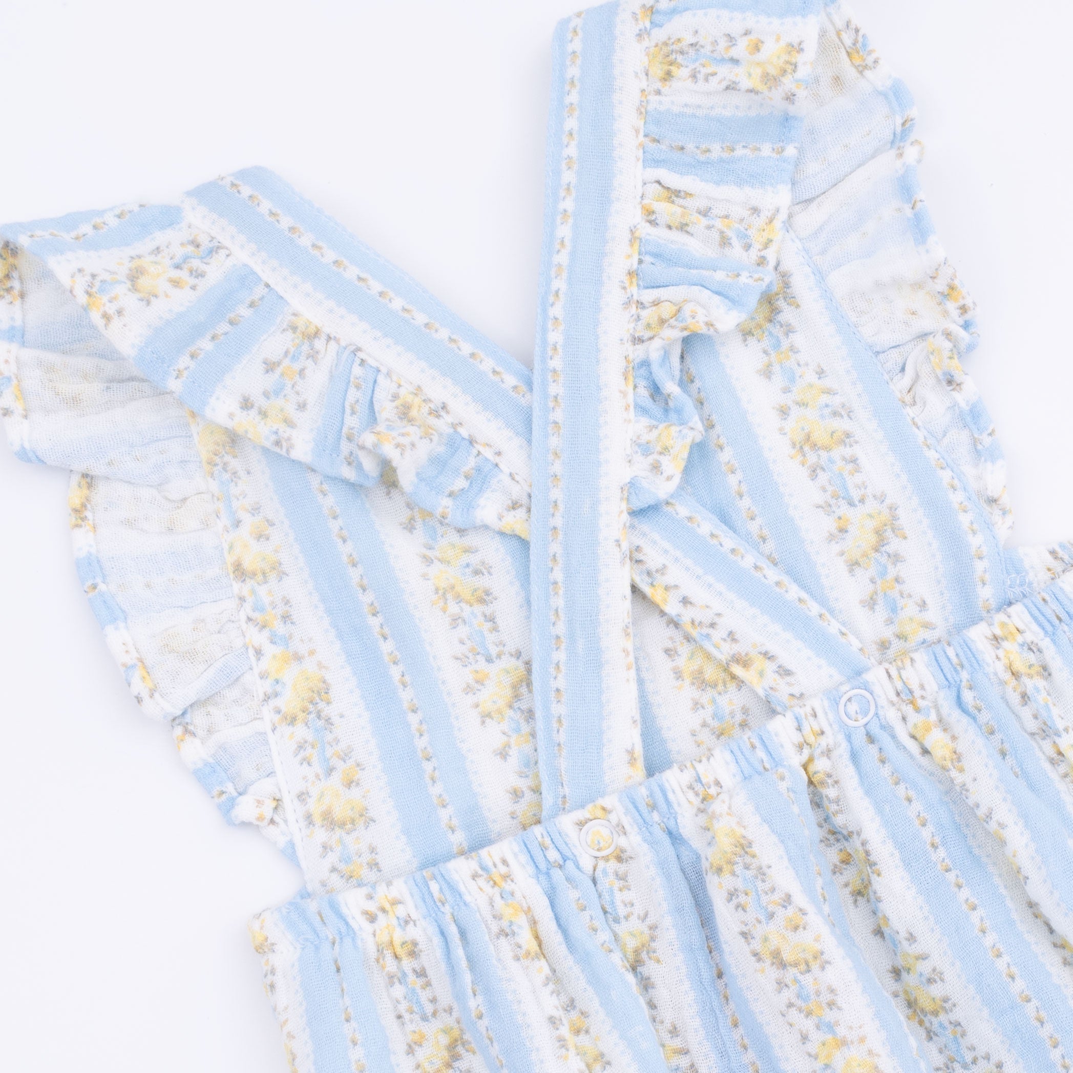Odalys Floral Stripe - Sunsuit