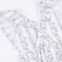 Kimberly Floral Stripe - Sunsuit