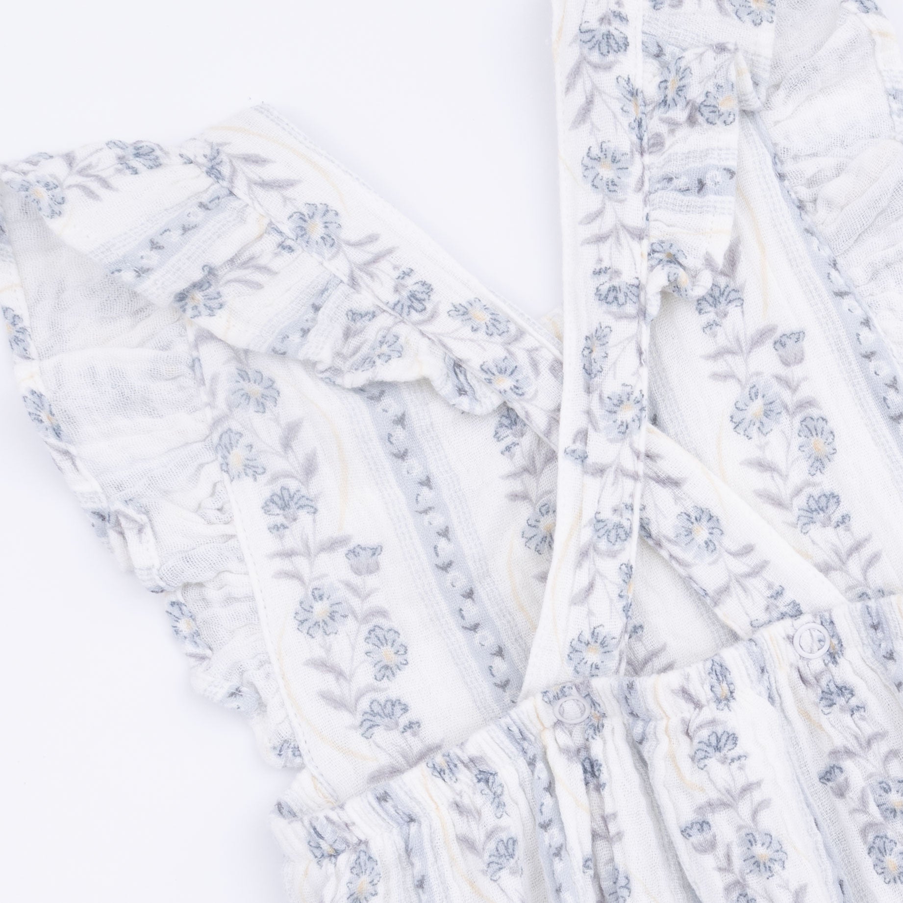 Kimberly Floral Stripe - Sunsuit
