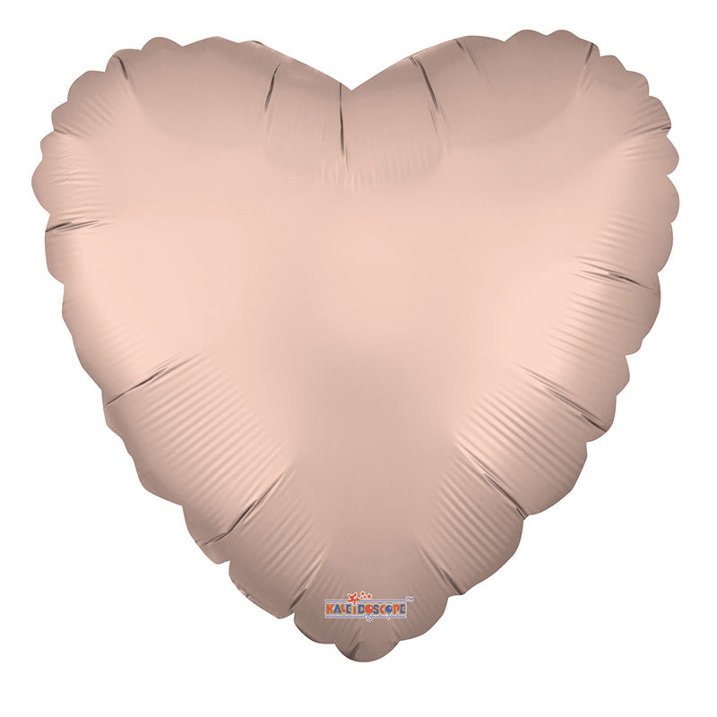 18" Heart Shape Rose Gold Foil Balloon