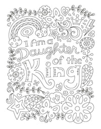 The Power of a Praying Girl Coloring Book
