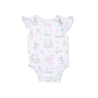 Pretty Golf - Ruffle Sleeve Bodysuit