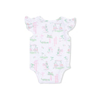 Pretty Golf - Ruffle Sleeve Bodysuit