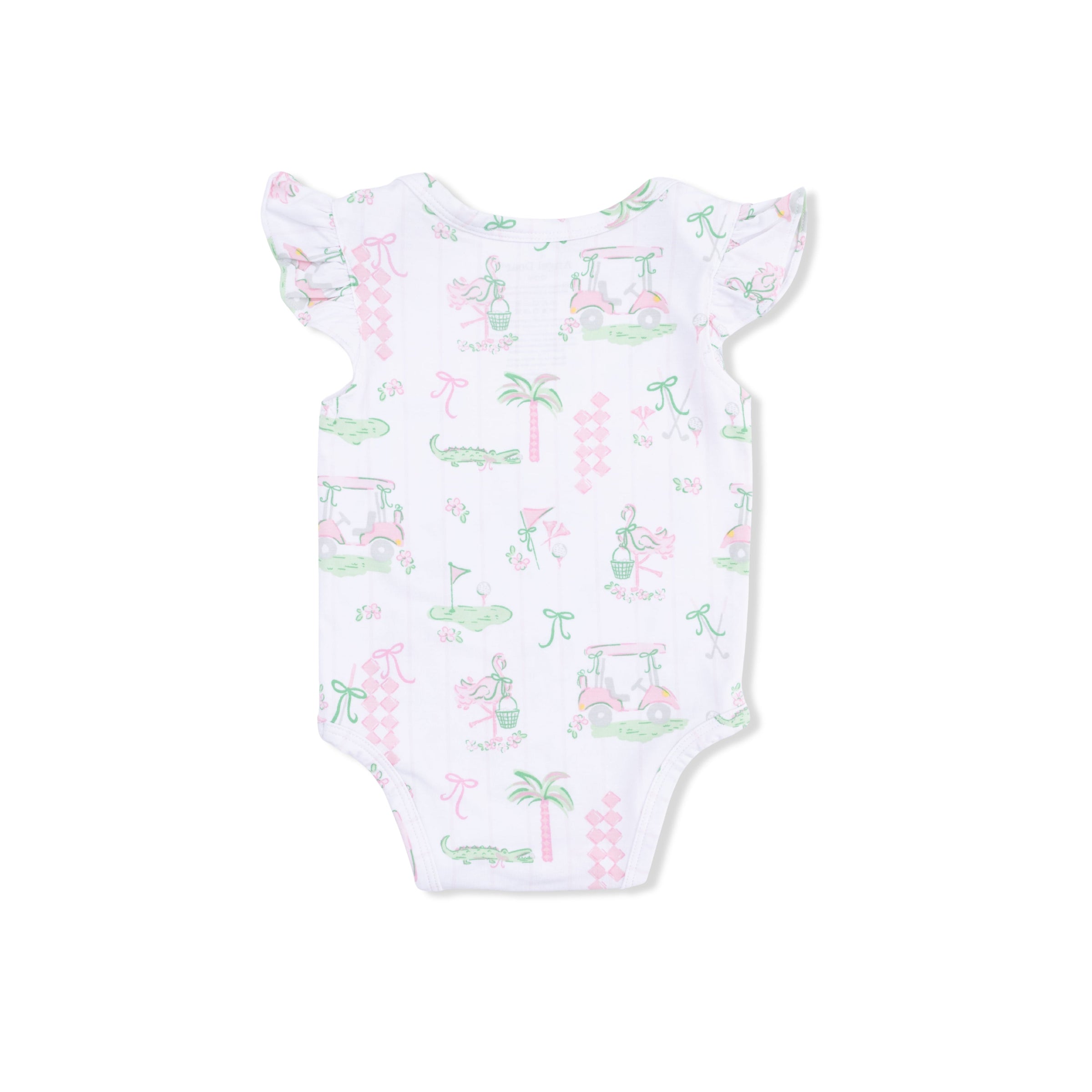 Pretty Golf - Ruffle Sleeve Bodysuit