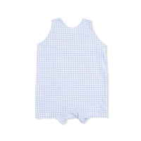 Cute Farm Animals Appliques - Overall Shortie with Short Sleeve Bodysuit