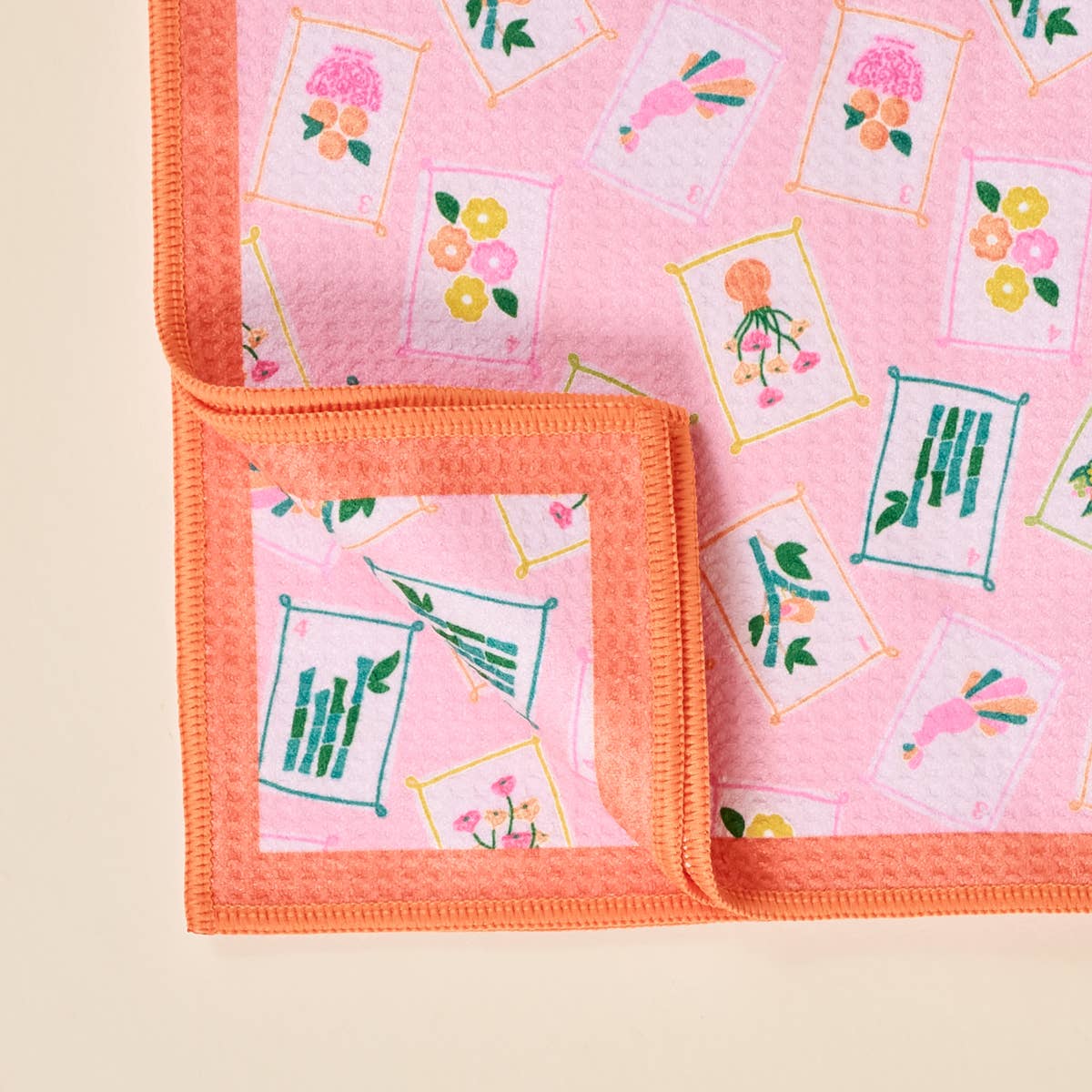Mahjong Waffle Tea Towel – It's Mahj Time