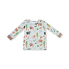 American Woodland Animals - Long Sleeve Loungewear Set