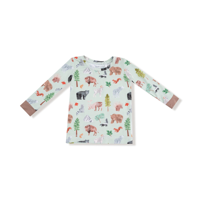 American Woodland Animals - Long Sleeve Loungewear Set