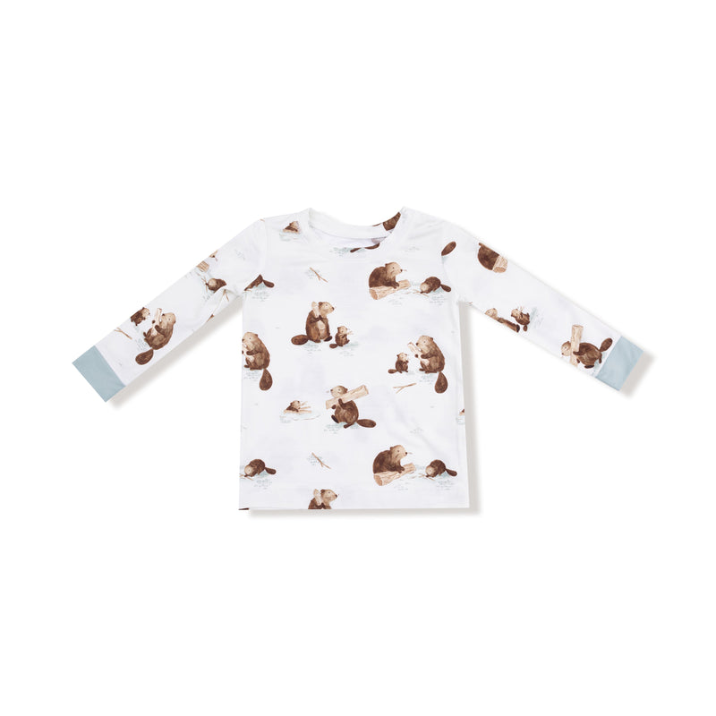 Baby Beavers - Long Sleeve Loungewear Set