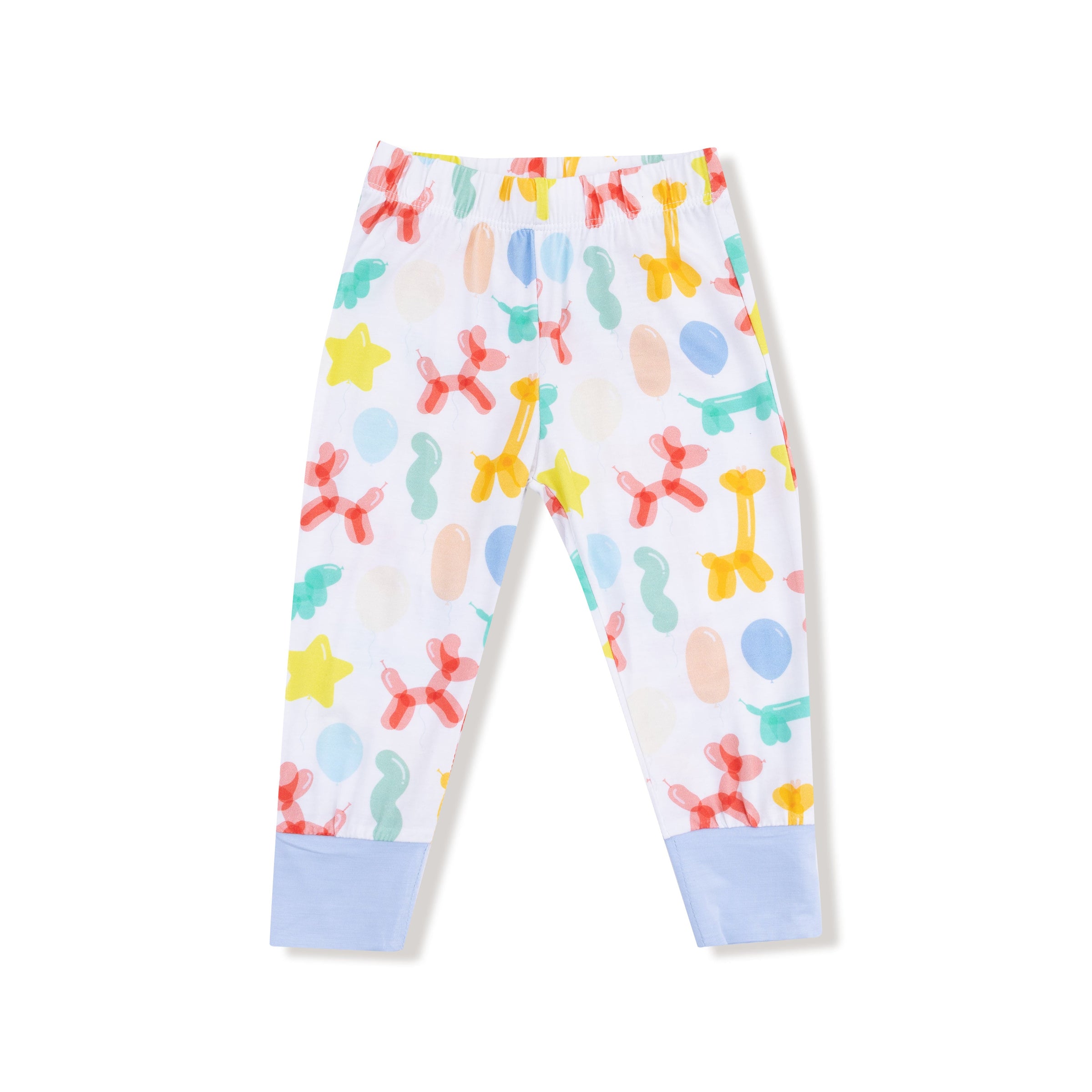 Balloon Animals - Blue - Long Sleeve Loungewear Set