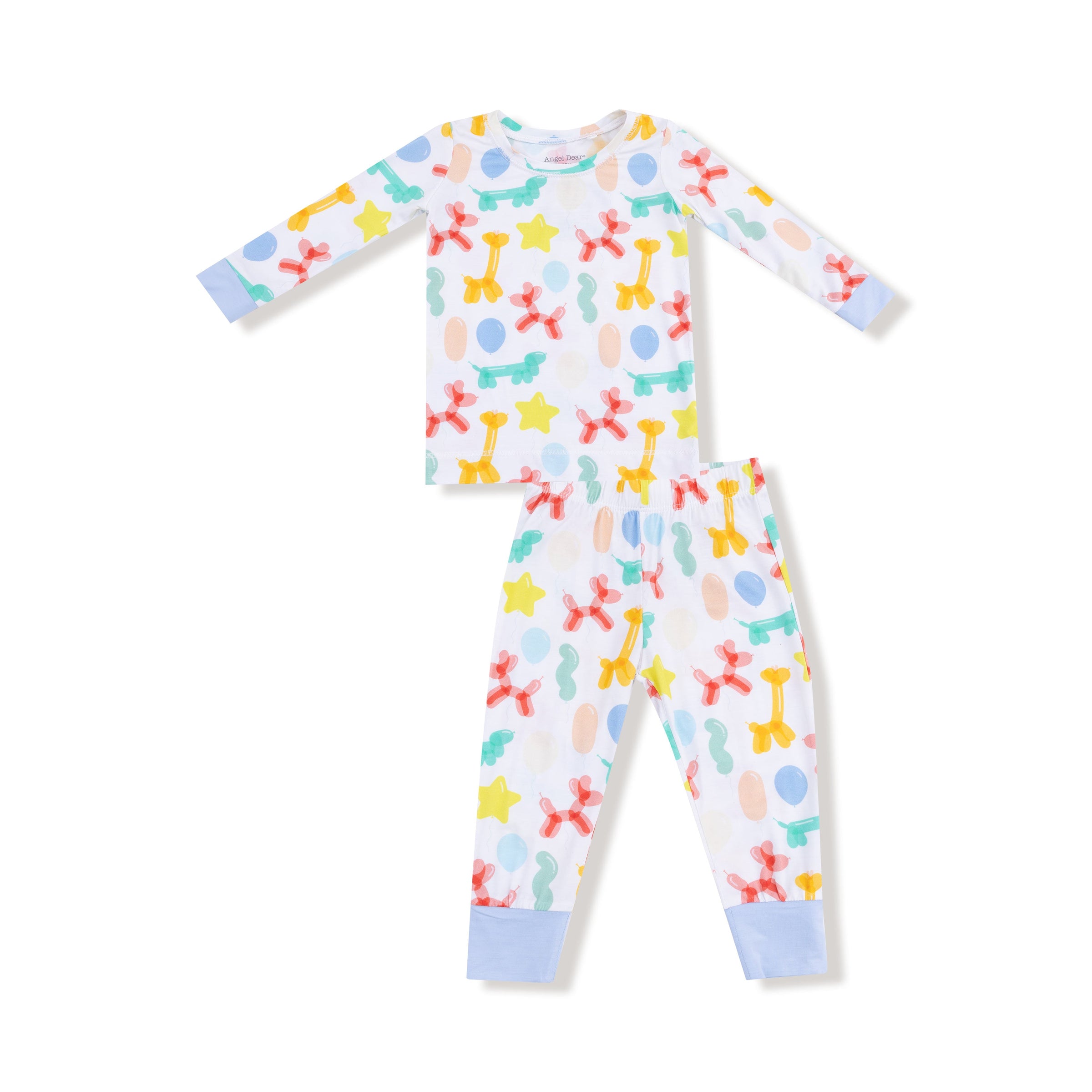 Balloon Animals - Blue - Long Sleeve Loungewear Set