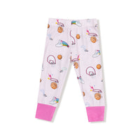 Basketball Pink - Long Sleeve Loungewear Set