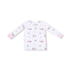 Baby Golf Carts - Pink - Long Sleeve Loungewear Set