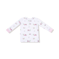Baby Golf Carts - Pink - Long Sleeve Loungewear Set