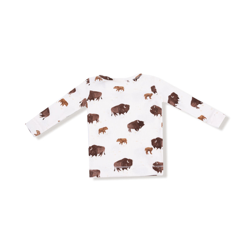 Bison - Long Sleeve Loungewear Set