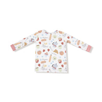 Bonjour Breakfast - Long Sleeve Loungewear Set