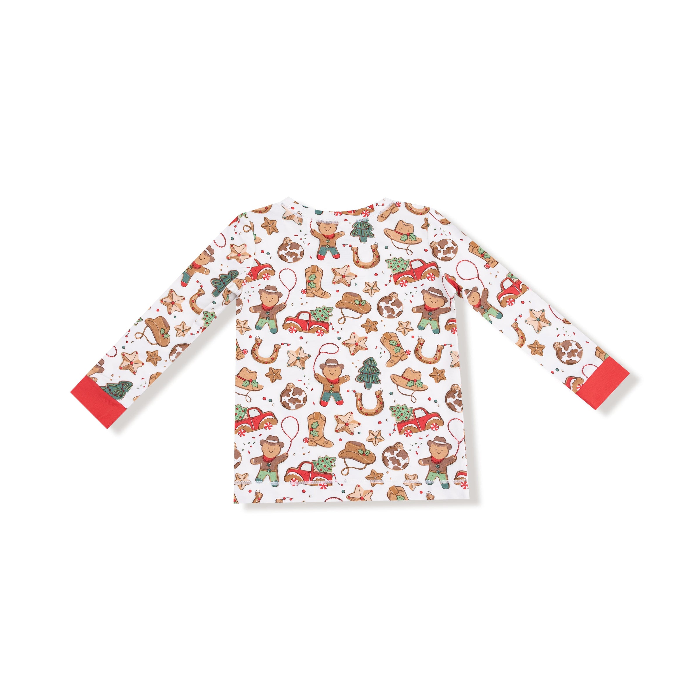 Cowboy Christmas - Long Sleeve Loungewear Set