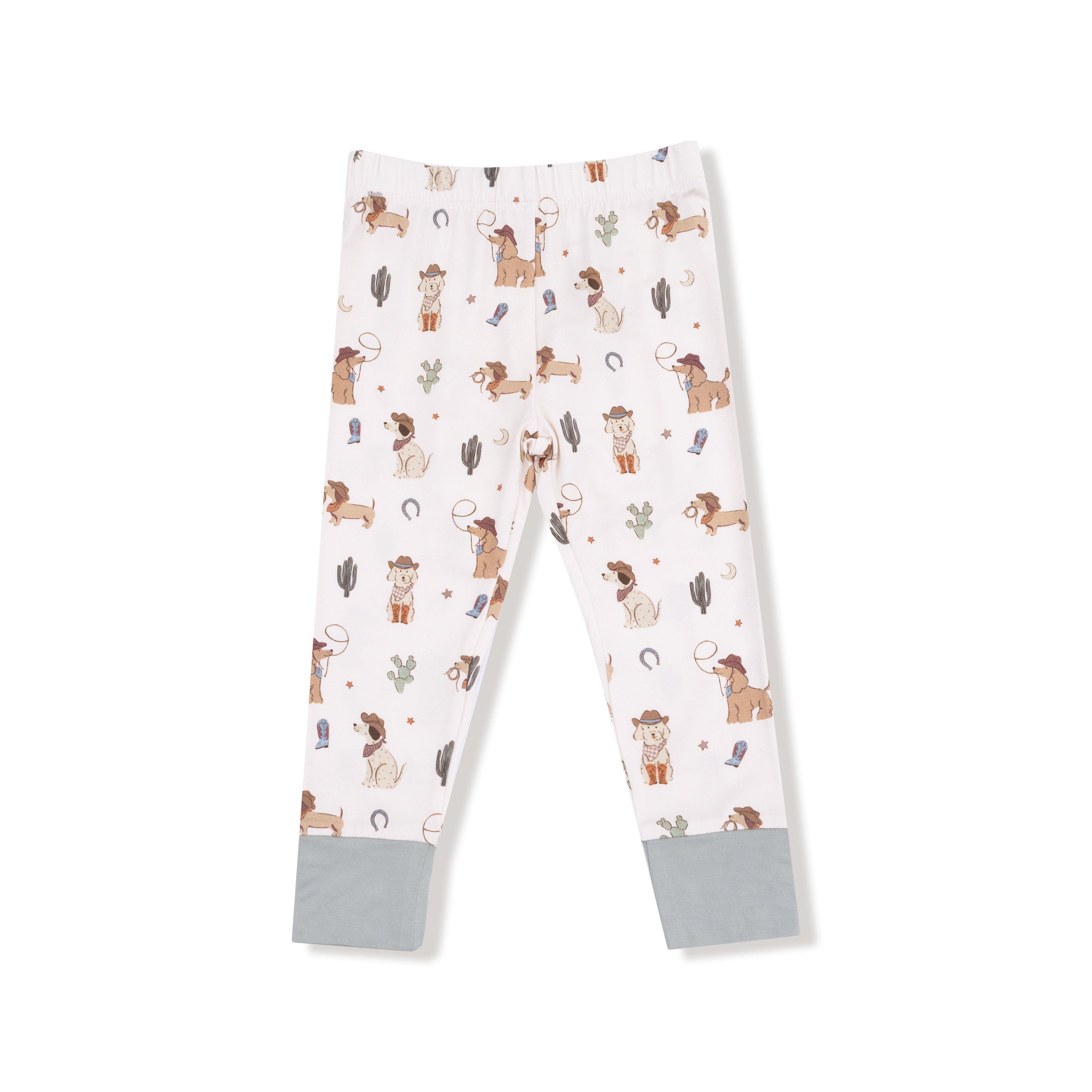 Cowboy Dogs - Long Sleeve Loungewear Set