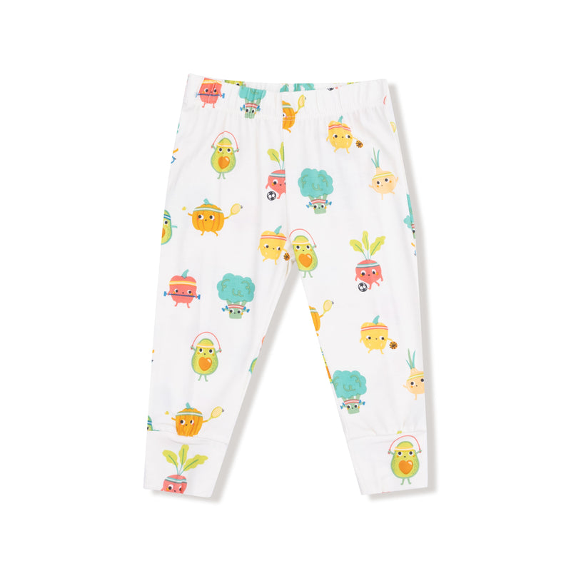 Crunch Munch Veggie Sports - Long Sleeve Loungewear Set