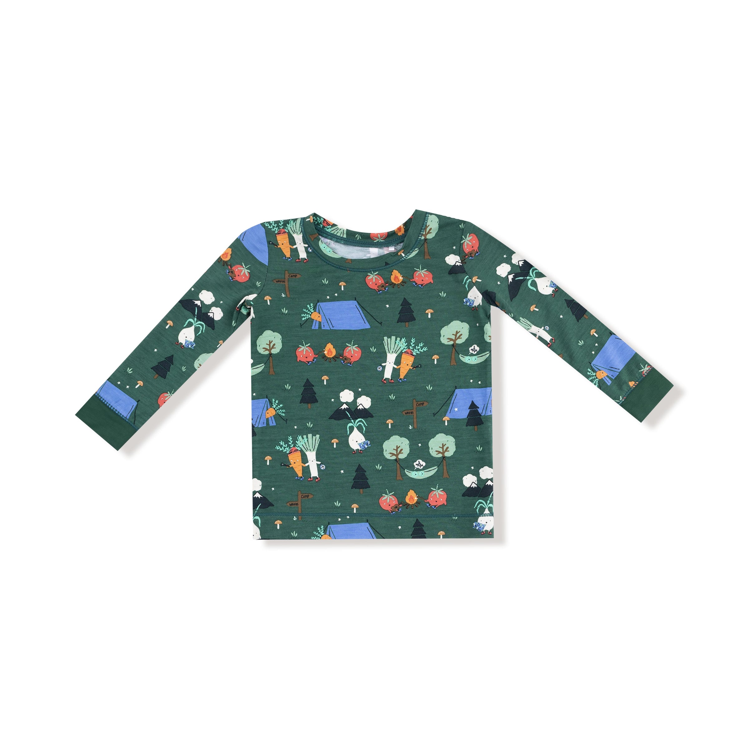 Camping Veggies - Long Sleeve Loungewear Set