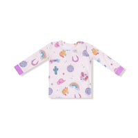 Disco Cowgirl - Long Sleeve Loungewear Set