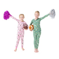 Football Field - Glow in the Dark - Long Sleeve Loungewear Set
