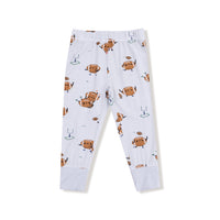 Footballs Playing Football - Long Sleeve Loungewear Set