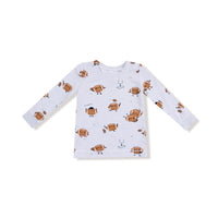 Footballs Playing Football - Long Sleeve Loungewear Set