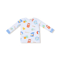 Future Scientist - Blue - Long Sleeve Loungewear Set