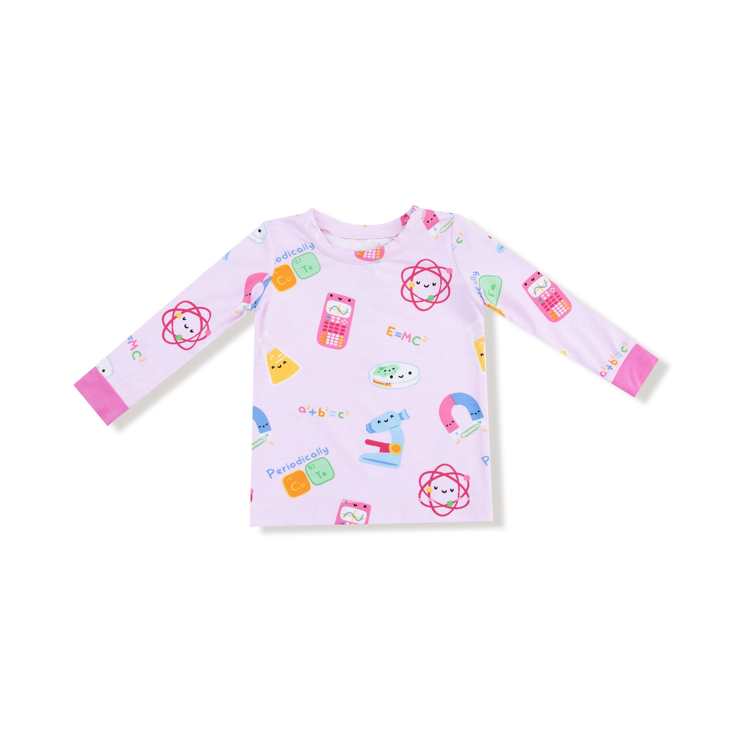 Future Scientist - Pink - Long Sleeve Loungewear Set