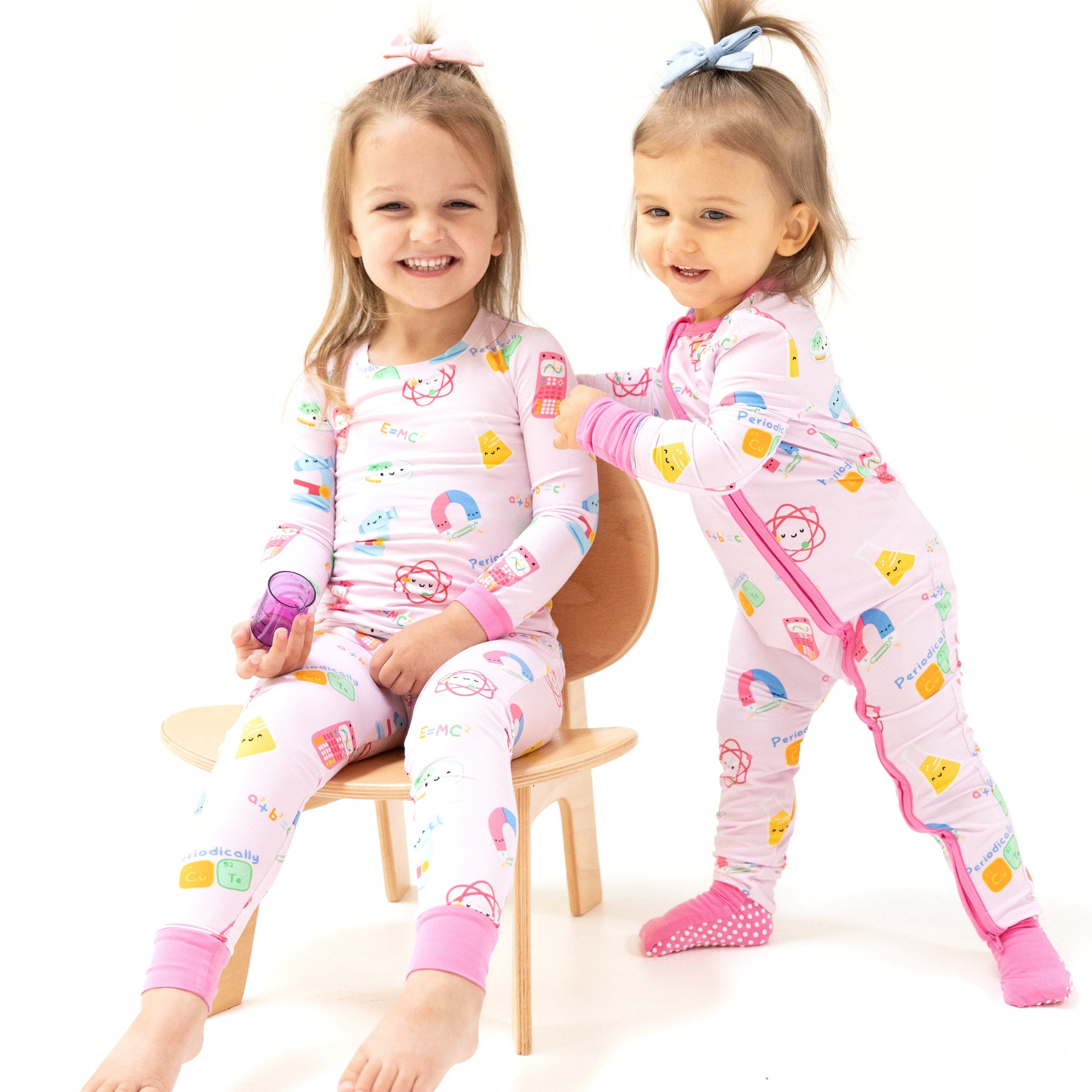 Future Scientist - Pink - Long Sleeve Loungewear Set