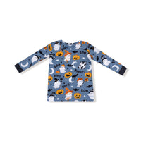 Costumed Ghosts - Glow In The Dark - Long Sleeve Loungewear Set