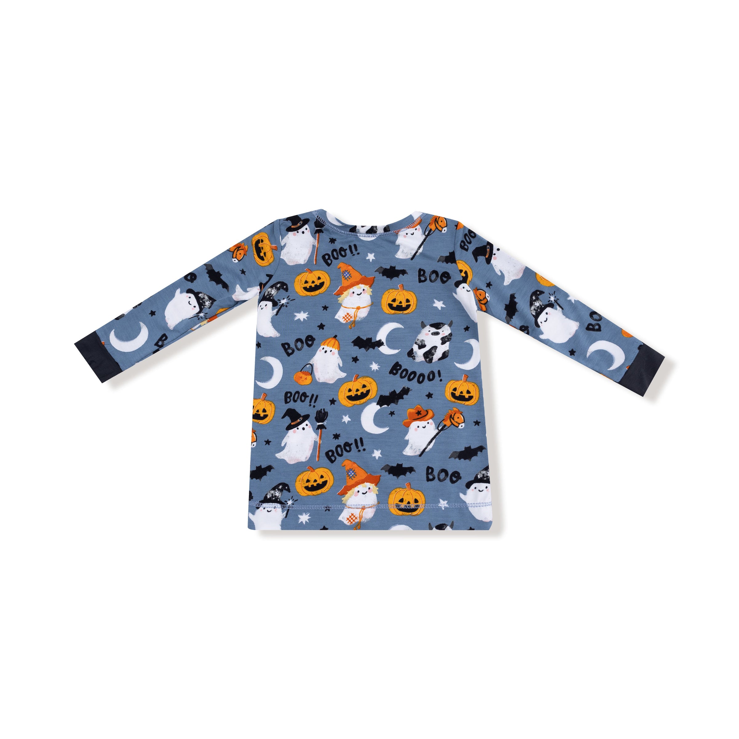 Costumed Ghosts - Glow In The Dark - Long Sleeve Loungewear Set