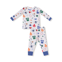 Game Day - Grey - Long Sleeve Loungewear Set