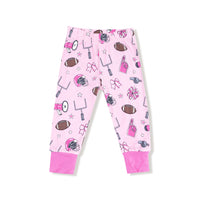 Game Day - Pink - Long Sleeve Loungewear Set