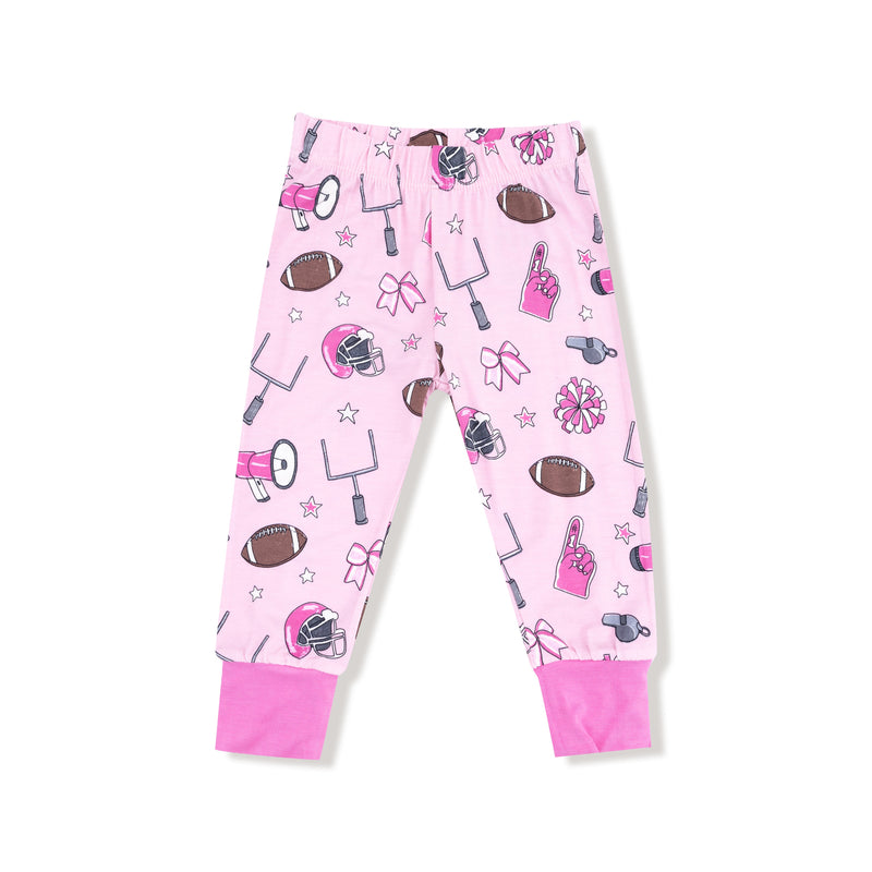 Game Day - Pink - Long Sleeve Loungewear Set