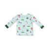 Golf Pros - Green - Long Sleeve Loungewear Set