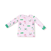 Golf Pros - Pink - Long Sleeve Loungewear Set