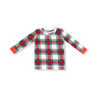 Holiday Plaid - Long Sleeve Loungewear Set
