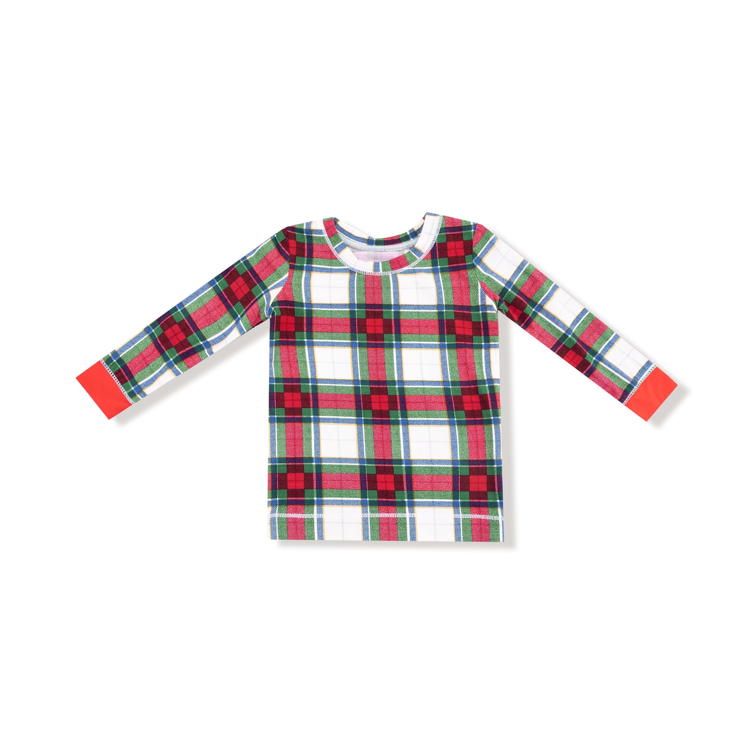 Holiday Plaid - Long Sleeve Loungewear Set
