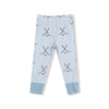 Hockey - Stone Blue - Long Sleeve Loungewear Set