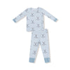 Hockey - Stone Blue - Long Sleeve Loungewear Set