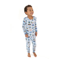 Lake Stickers - Long Sleeve Loungewear Set