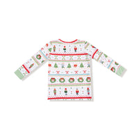 Nutcracker Fair Isle - Long Sleeve Loungewear Set