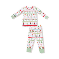 Nutcracker Fair Isle - Long Sleeve Loungewear Set