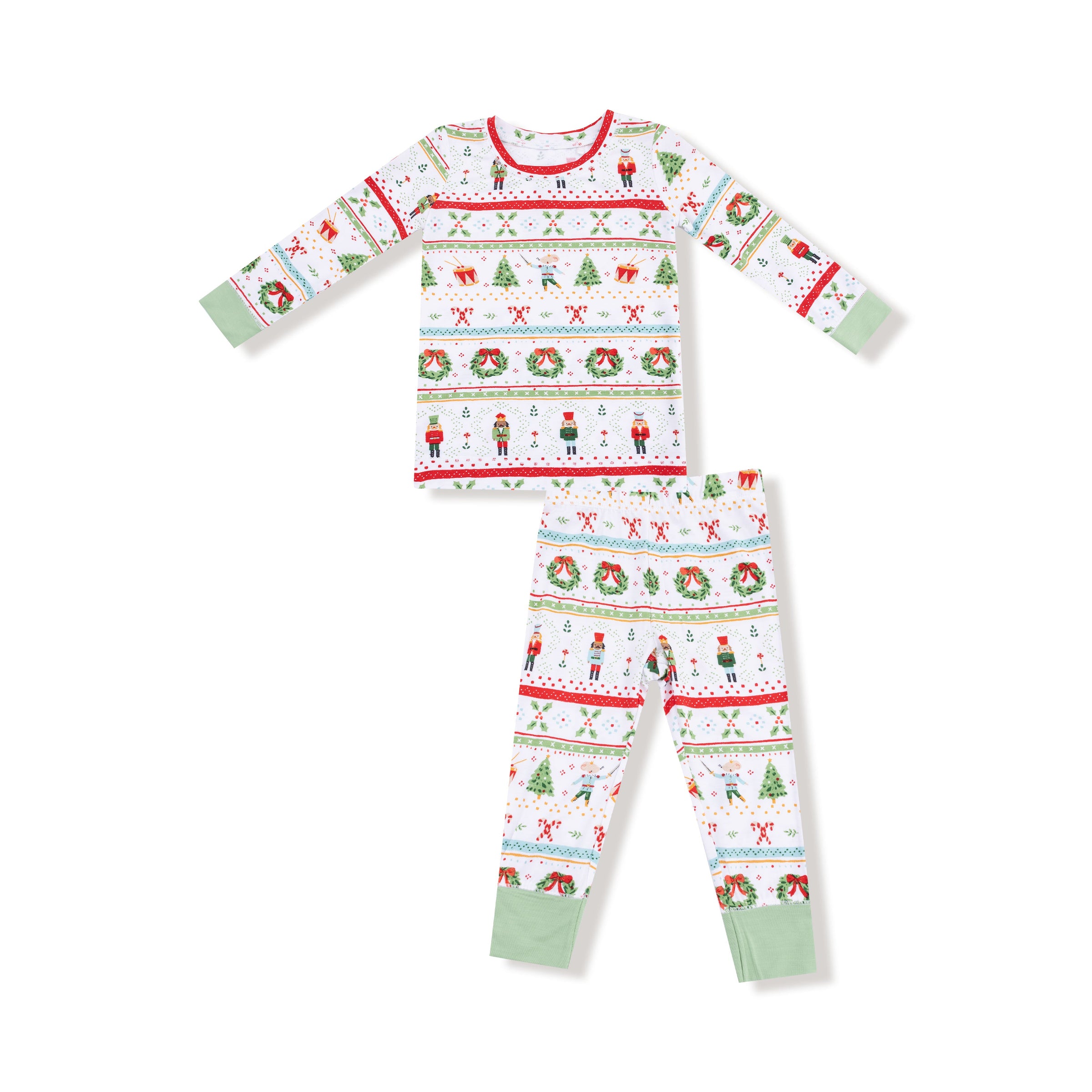 Nutcracker Fair Isle - Long Sleeve Loungewear Set