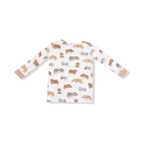 Napping Puppies - Long Sleeve Loungewear Set