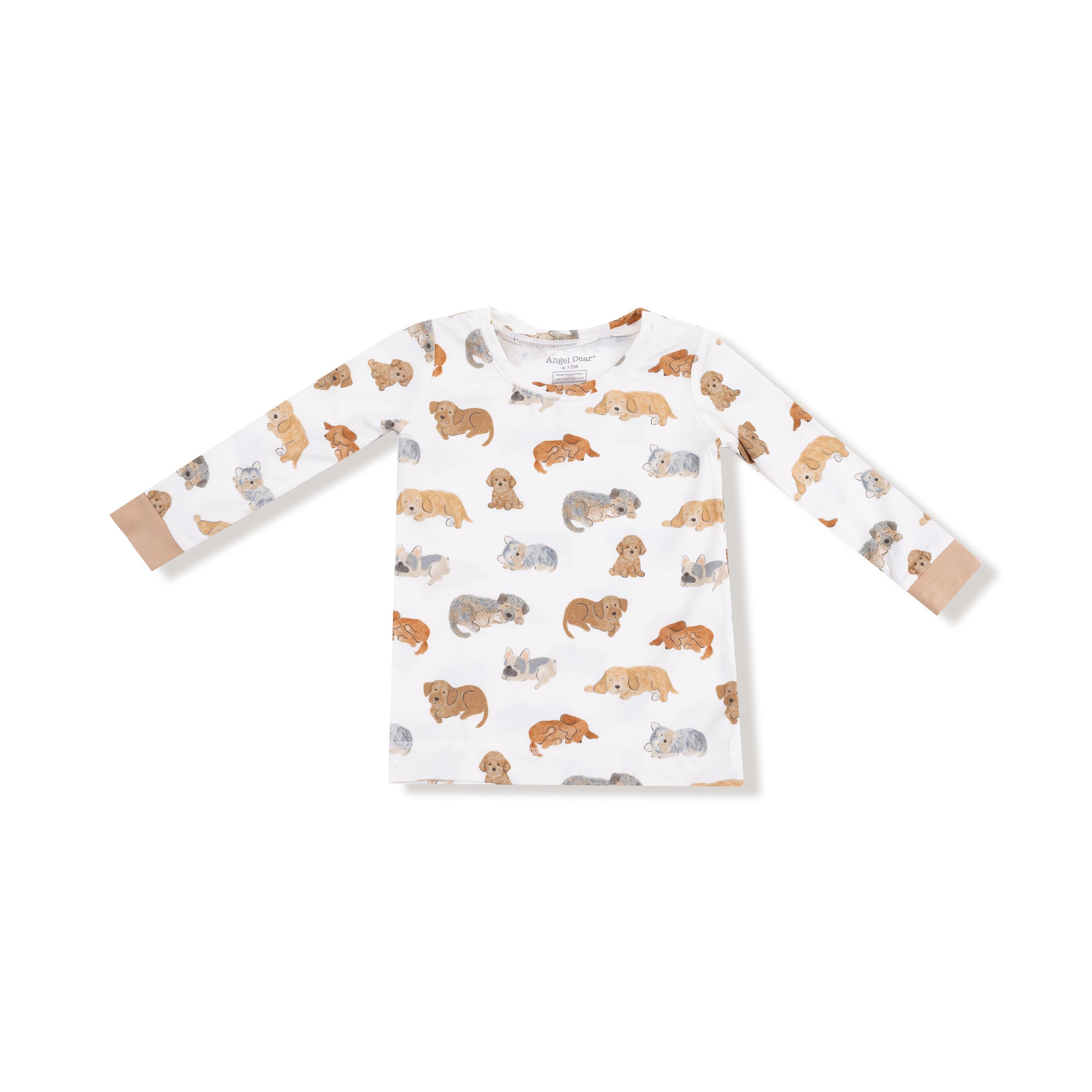 Napping Puppies - Long Sleeve Loungewear Set