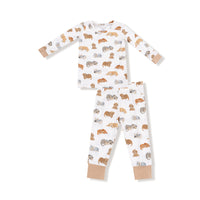 Napping Puppies - Long Sleeve Loungewear Set
