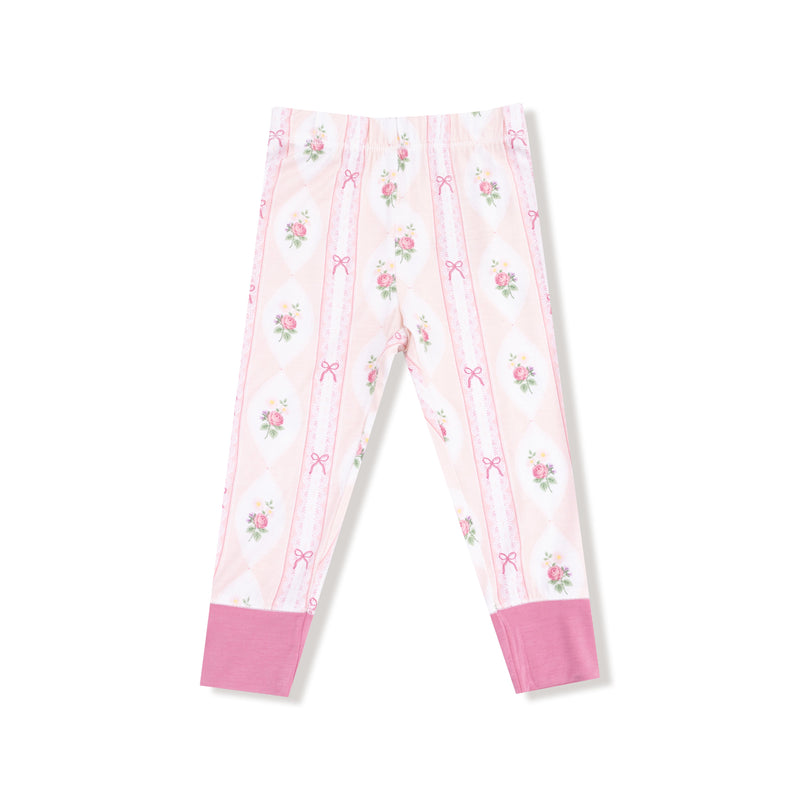 Ogee Lace Floral - Long Sleeve Loungewear Set